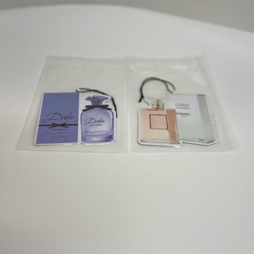 Air Fresheners - Pick 1, Coco Chanel or Dolce blue Jasmine